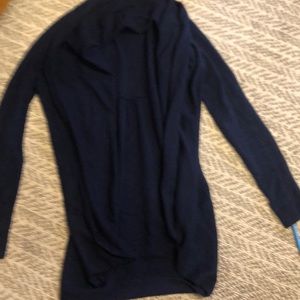 Navy cardigan